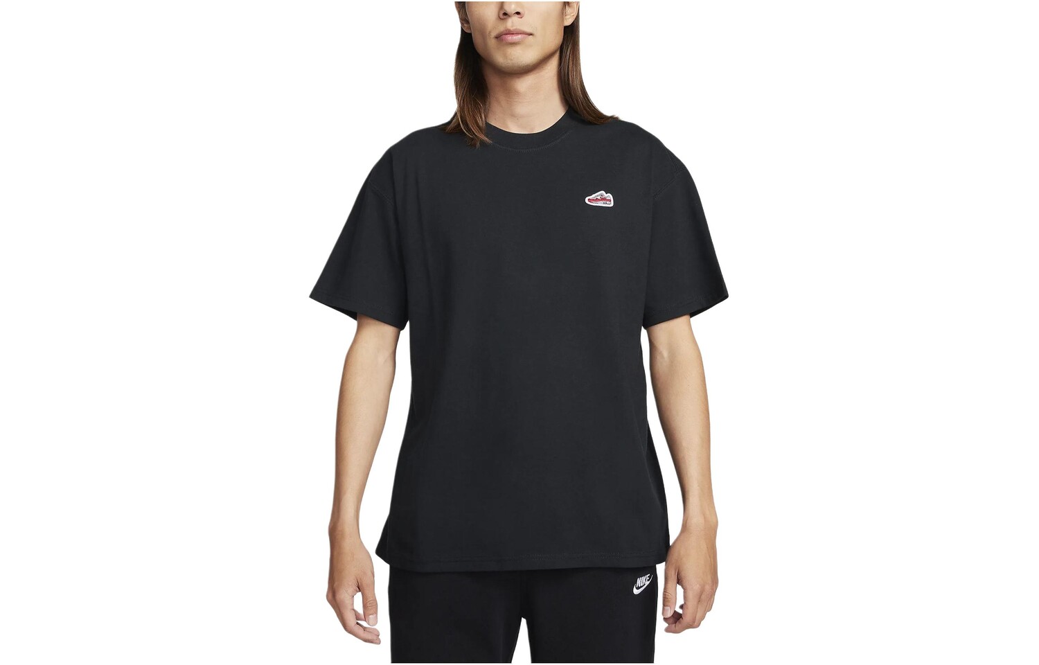 

Футболка мужская черная Nike, черный