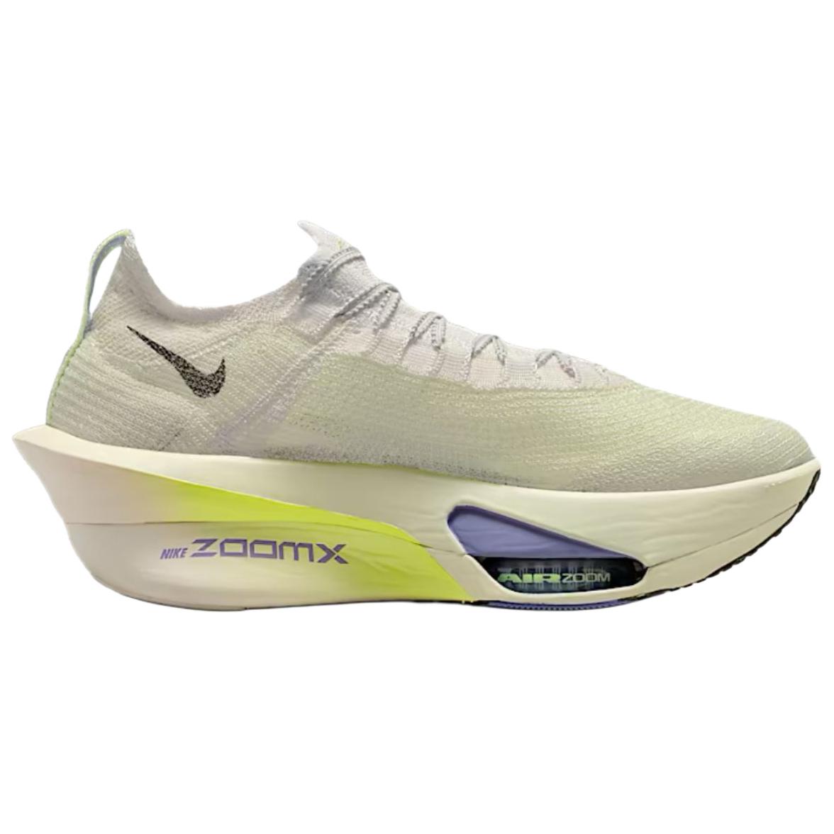 Nike Alphafly 3 дышащие и упругие кроссовки для бега мужские светло-зеленые — фото 3
