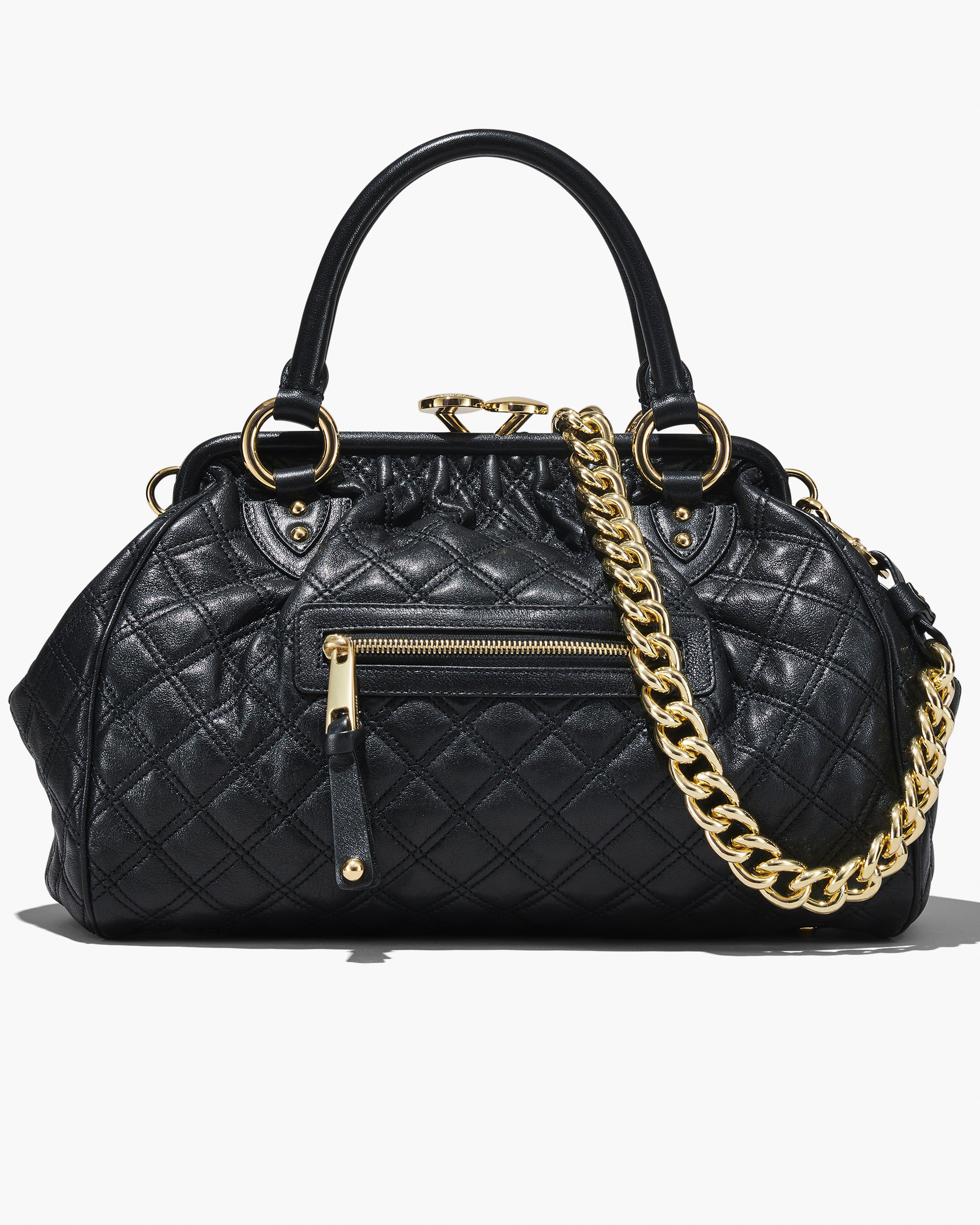 

Сумка Re-Edition Quilted Leather Stam Bag Marc Jacobs, черный