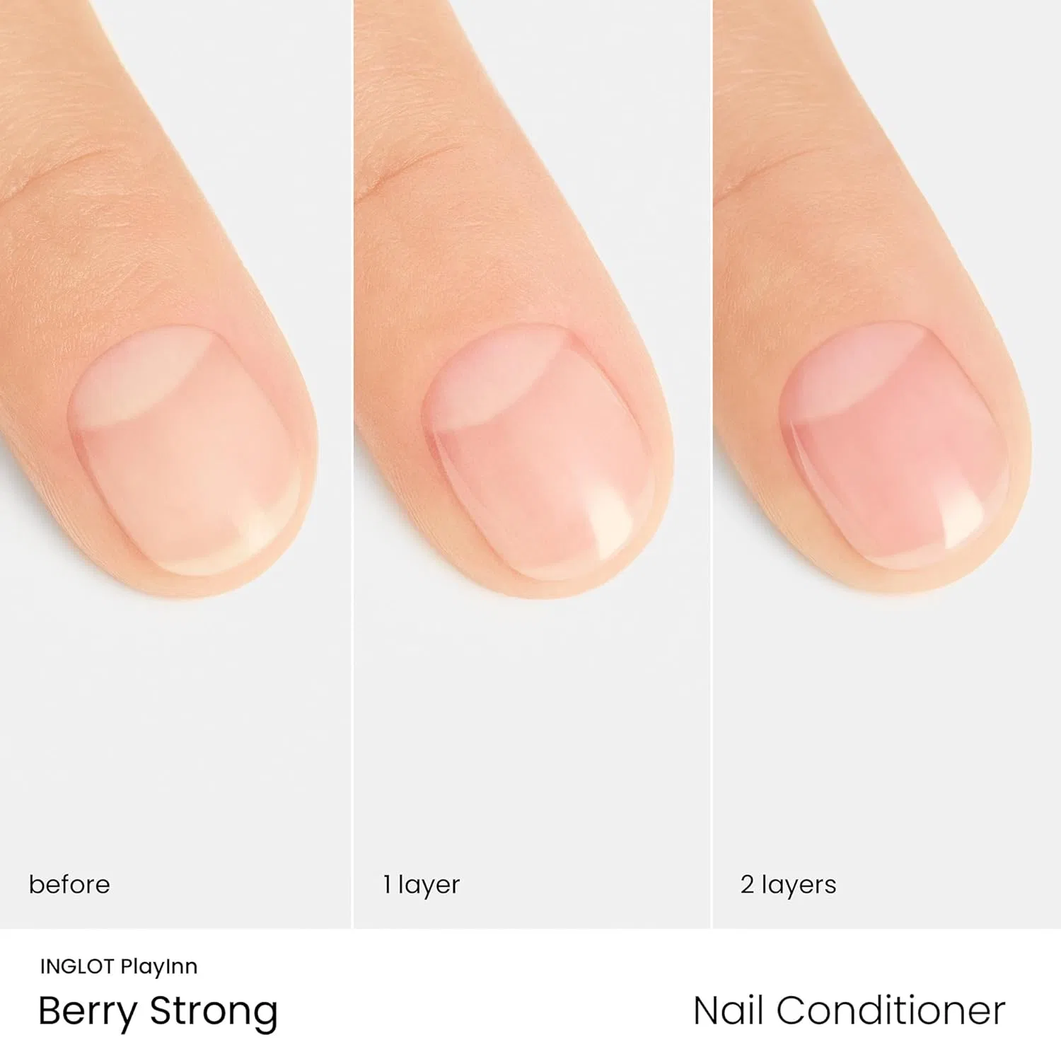 Кондиционер для ногтей «Playinn Berry Strong» от INGLOT — фото 4