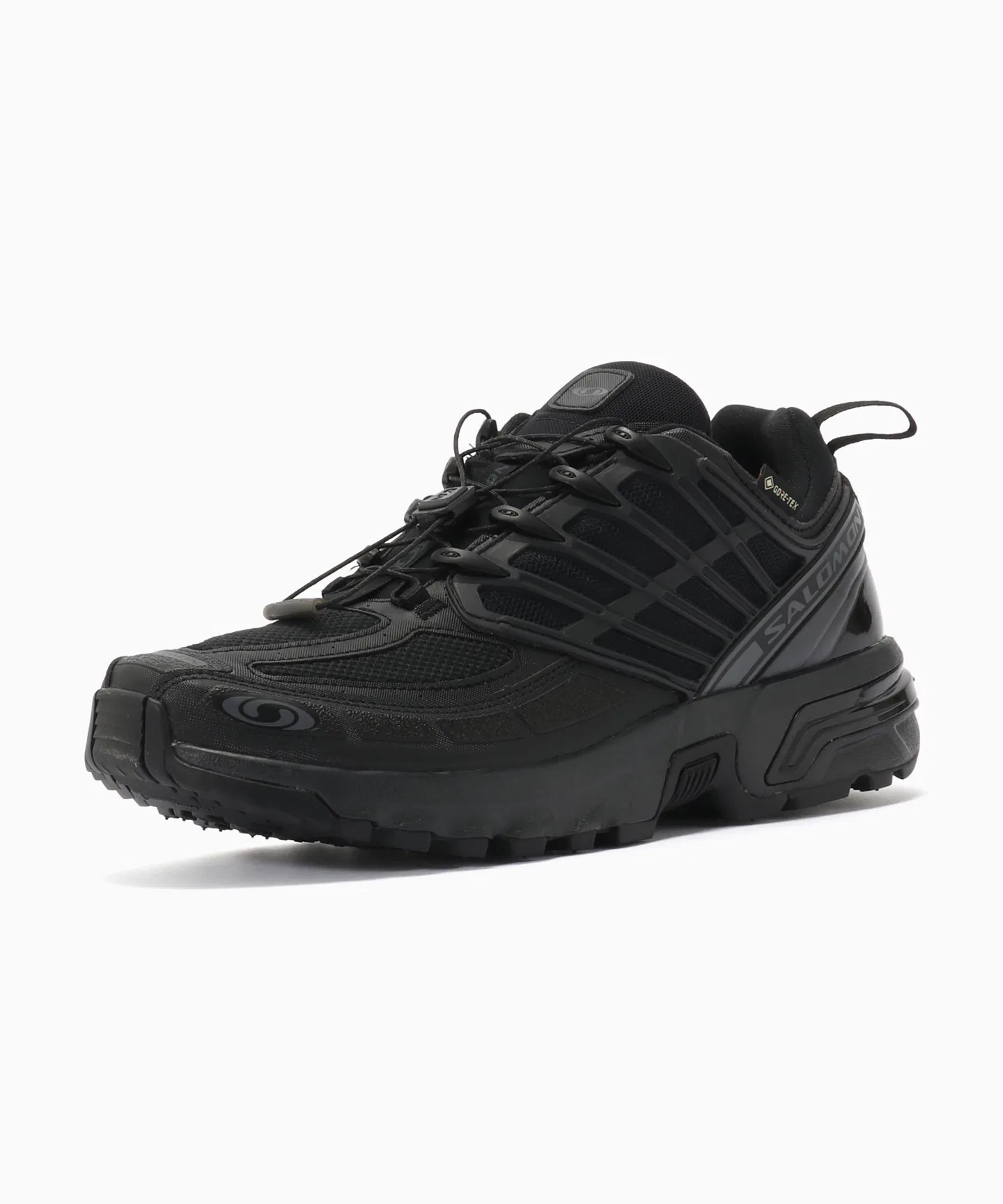 Мужские кроссовки SALOMON ACS PRO GTX, водонепроницаемые, чёрные — фото 2