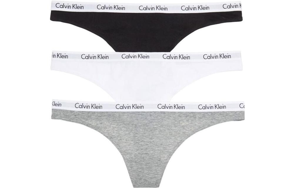 

Женские трусы Calvin Klein, Серый + Белый + Черный