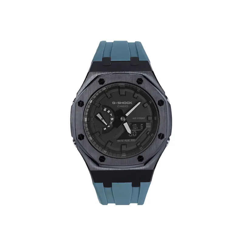 

Мужские часы CASIO Liquid Crystal/Analog Dual Display Series черные