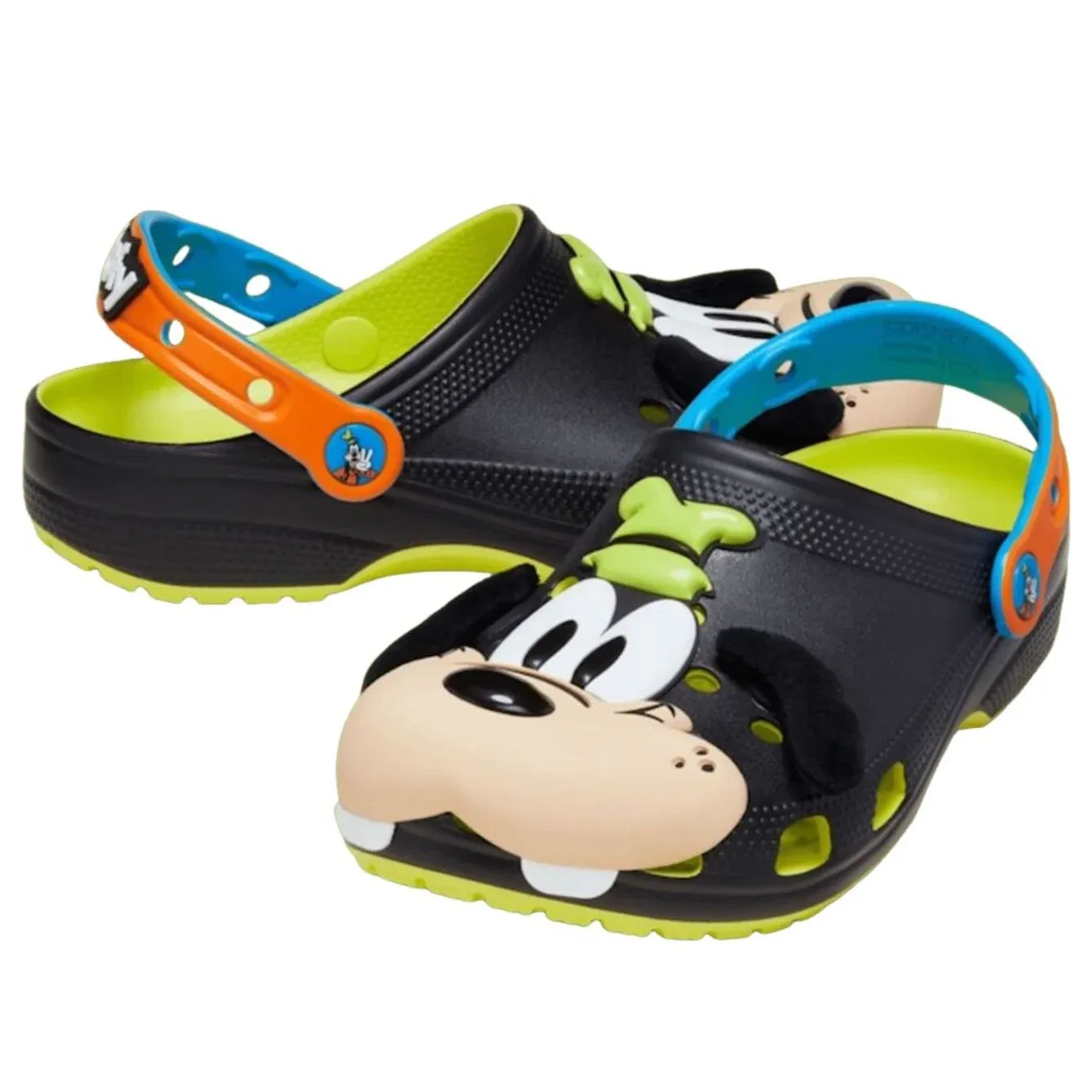 Сабо Crocs x Disney Classic Clog 'Goofy' 212059-90H, мультиколор — фото 2