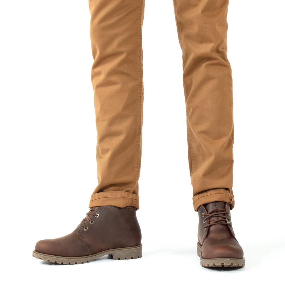 Panama Jack Bota C10 - мужские кожаные ботинки Chukka, коричневый — фото 3