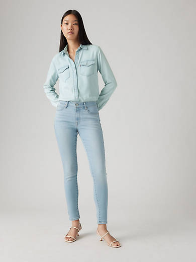 

711 Узкие женские джинсы Levi's, цвет Eternal Indigo - Light Wash