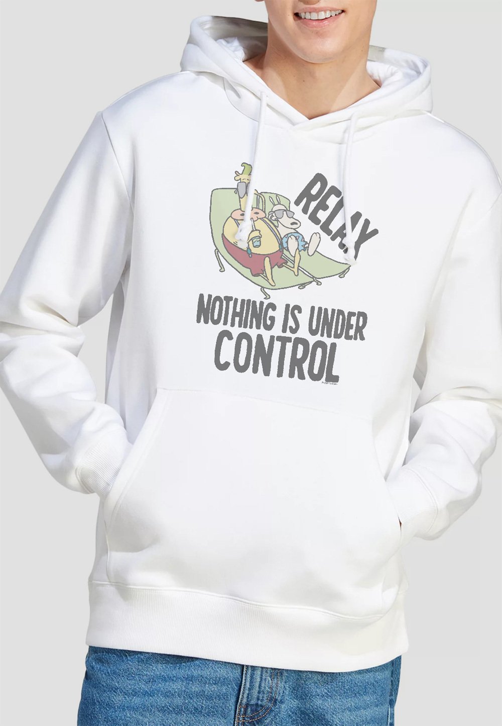 

Толстовка ROCKOS MODERN LIFE RELAX Cotton Soul, белый