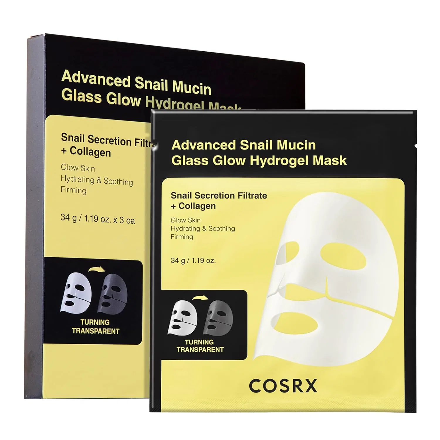 Тоник Cosrx — Гидрогелевая «Advanced Snail Mucin Glass Glow» от , , Snail Mucin