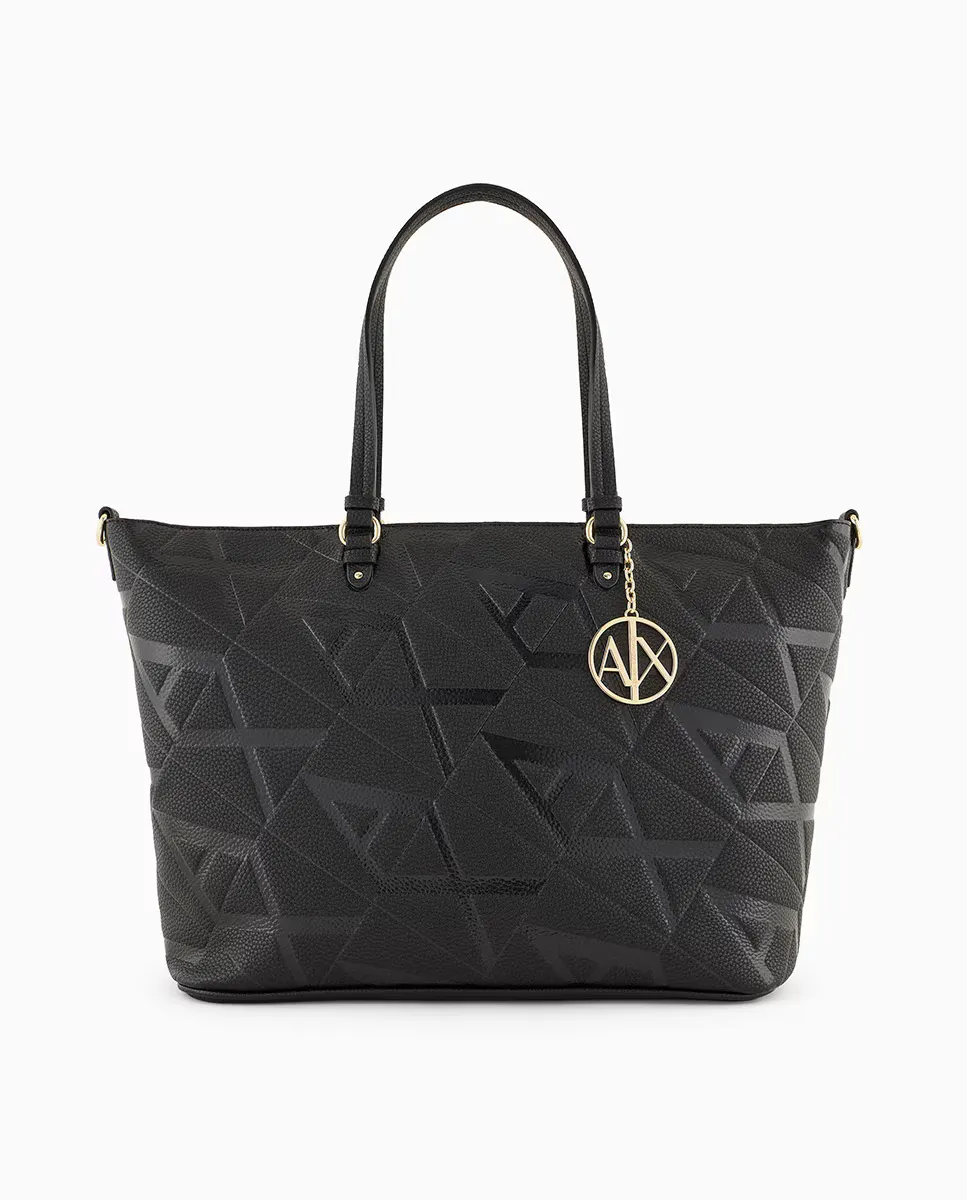 

Средняя женская сумка-шоппер Susy Armani Exchange, черный