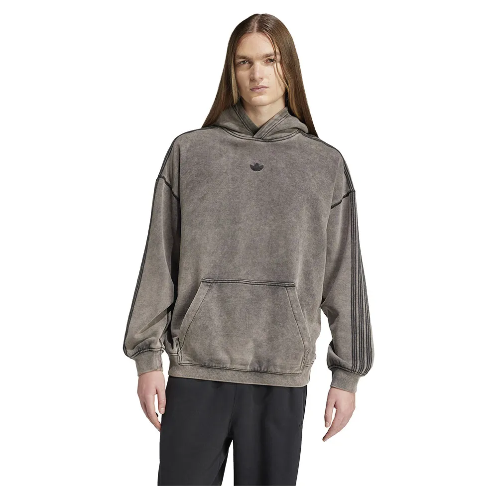 

Худи adidas Originals Premium Essentials Retro Washed, серый