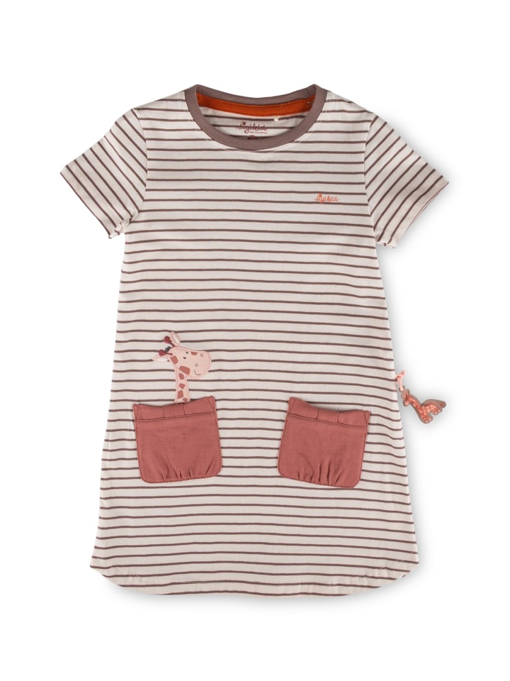 

Sigikid Платье Savanna в кремово-коричневую полоску