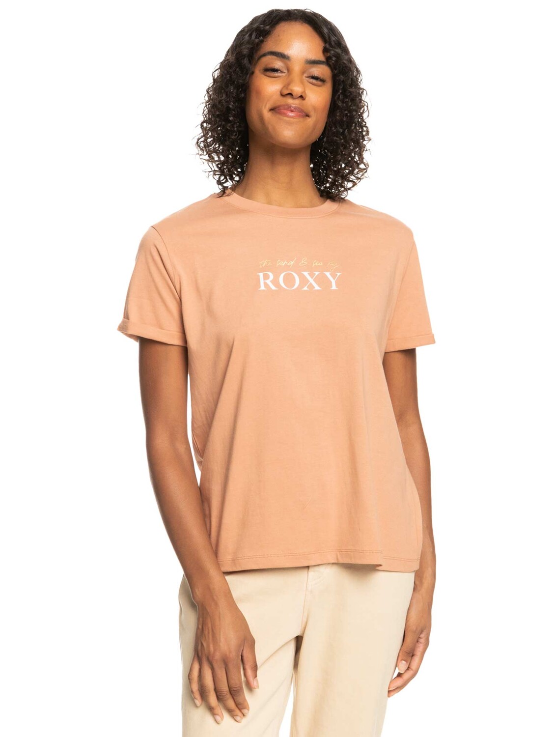 

Футболка Roxy NOON OCEAN J, розовый
