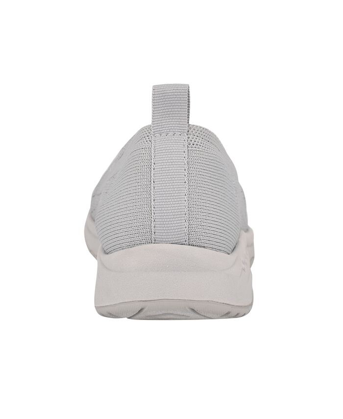 Женские повседневные туфли без шнуровки с круглым носком Easy Spirit, цвет Light Gray — фото 3