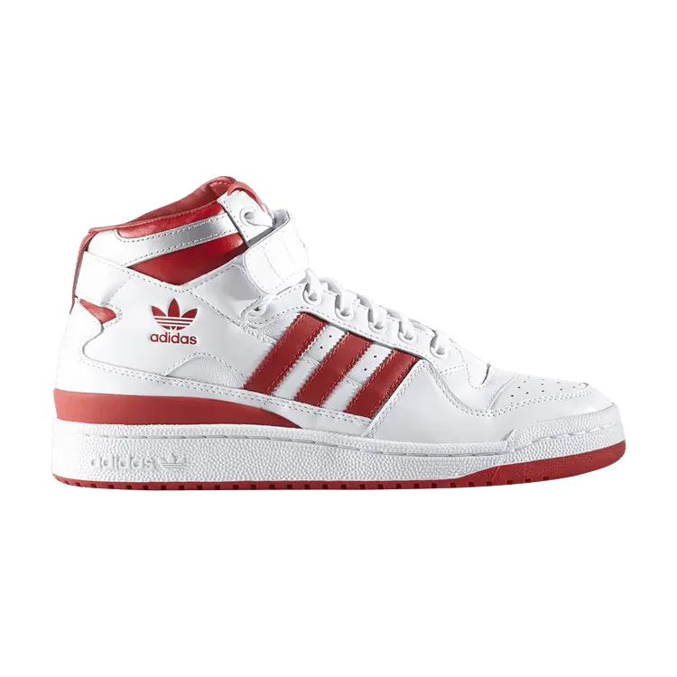 

Кроссовки adidas Forum Mid Refined, белый