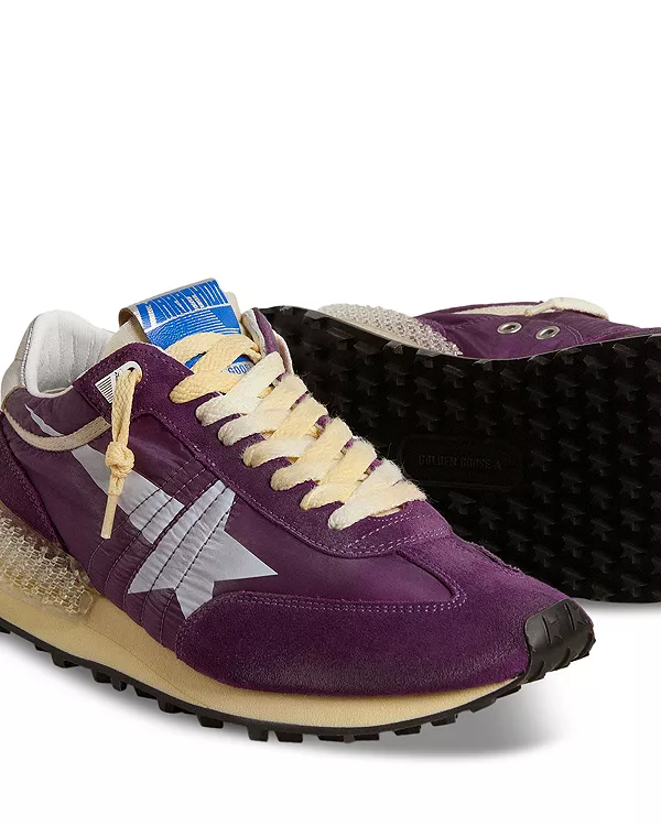 Мужские кроссовки для бега на марафонскую дистанцию Golden Goose, фиолетовый — фото 4