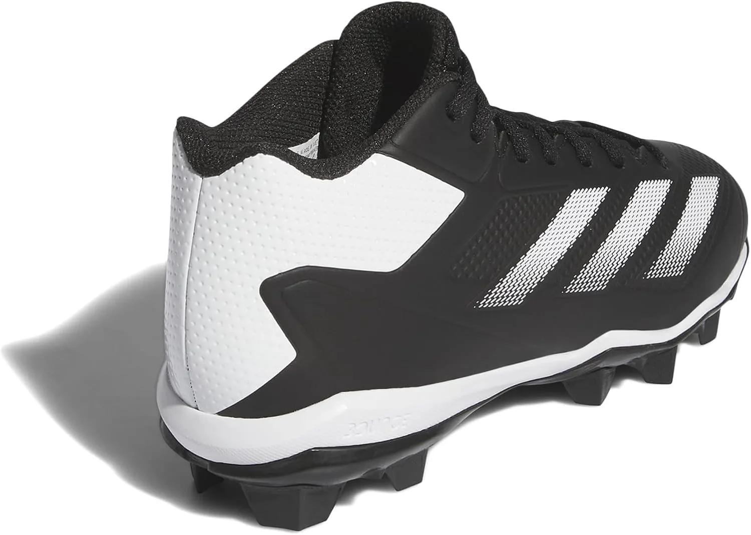 Бейсбольные кроссовки Adidas Adizero Impact для мальчиков (малыши/маленькие дети/старшие дети), черно-белый — фото 4