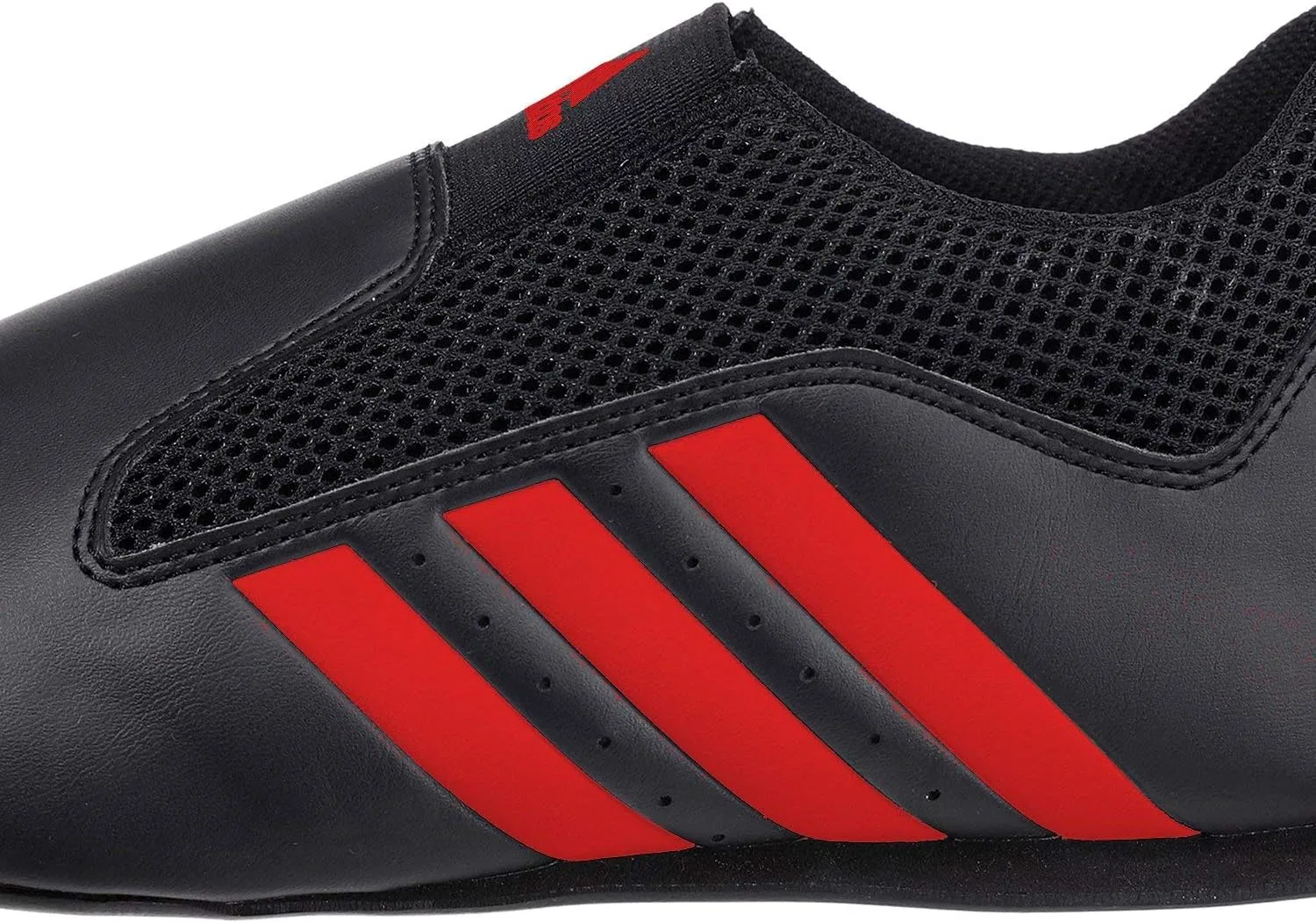 Кроссовки Adidas Contestant Pro Ultralight для тренировок по боевым искусствам, кунг-фу и тхэквондо в помещении, Black Red — фото 3