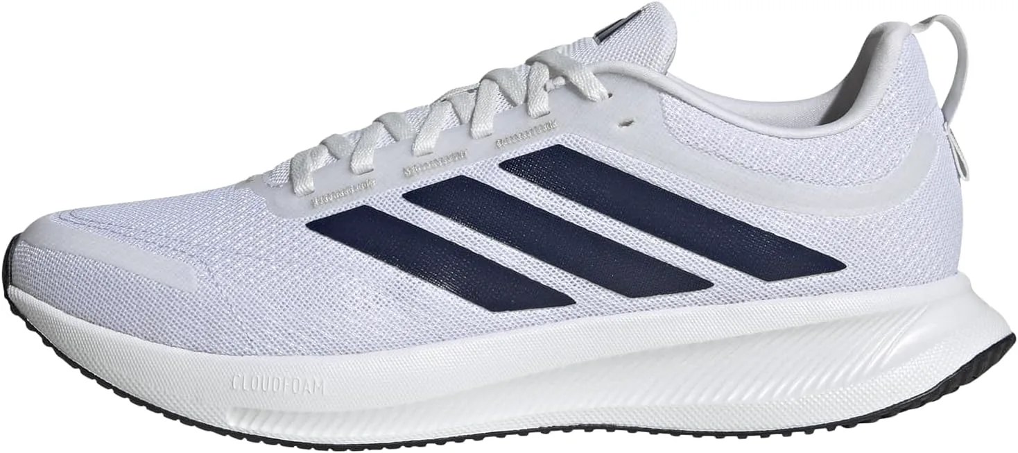 Мужские кроссовки для бега Adidas Runblaze - белые, белый/темно-синий/черный