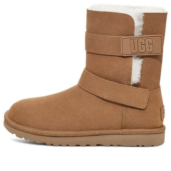Кроссовки Bailey с графическим логотипом и ремешком Ugg, коричневый