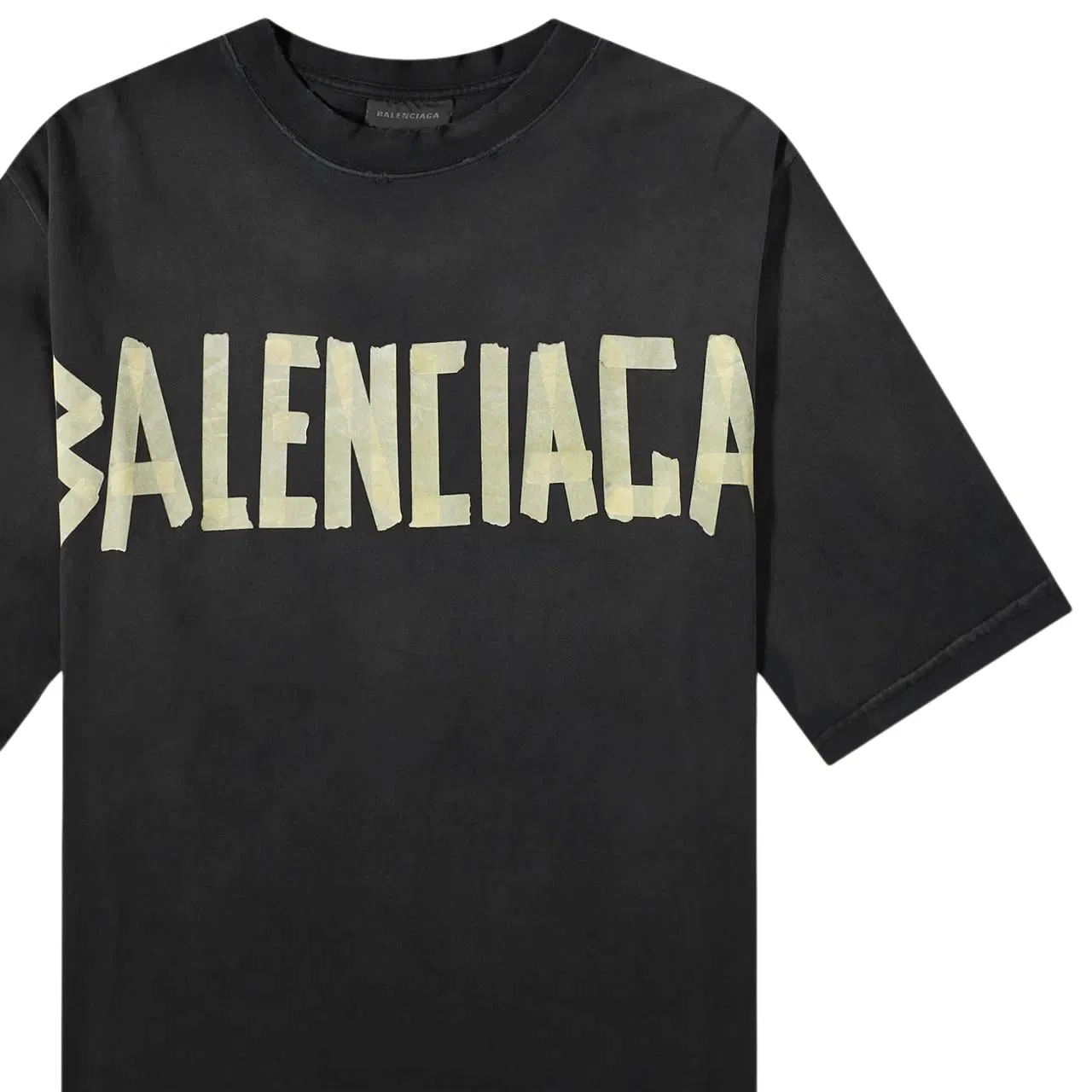Футболка Regular Edition Balenciaga черная — фото 3