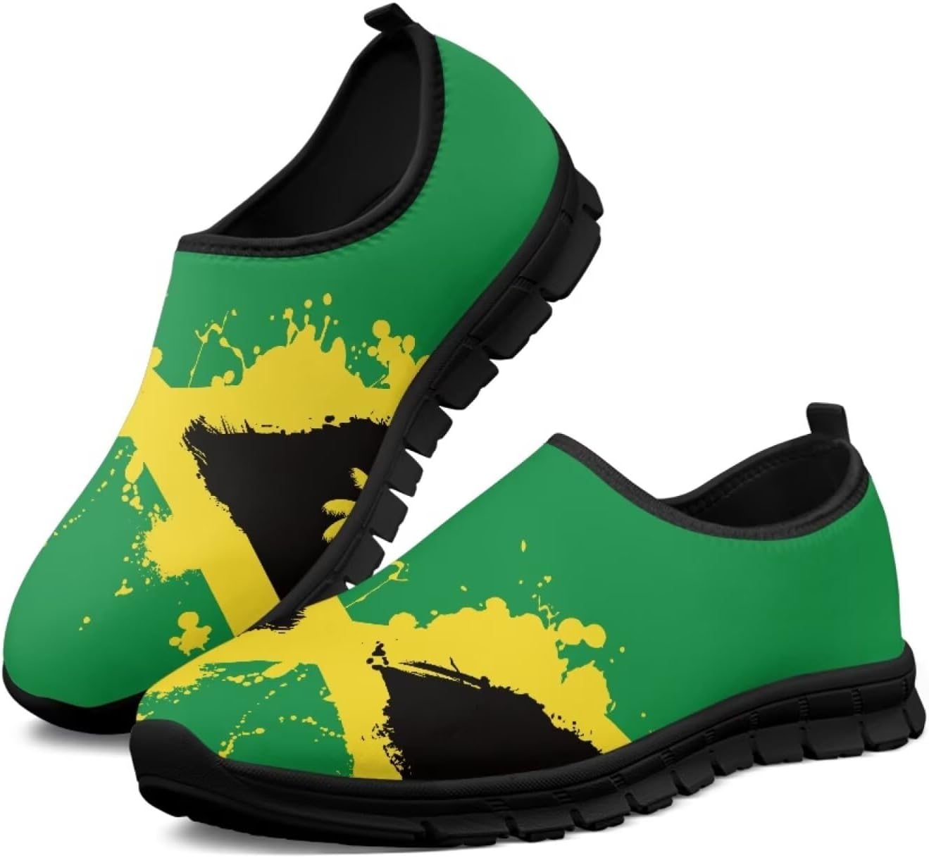 

Мужские слипоны Twousenru, удобные повседневные лоферы, широкие, с нескользящей подошвой, обувь для работы, домашние тапочки, легкие кроссовки для улицы, Brazil Flag