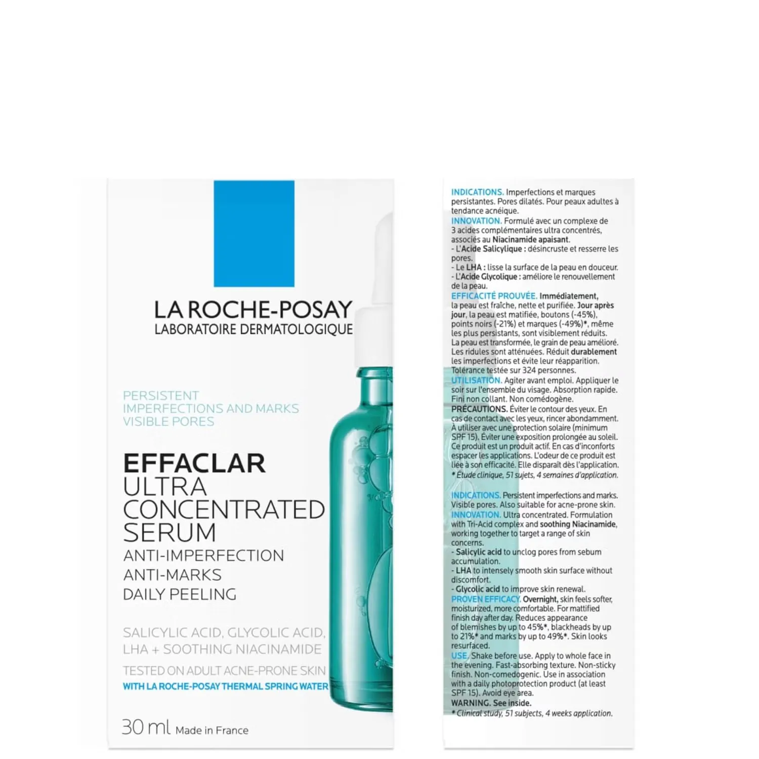 Сыворотка La Roche-Posay — Effaclar Ультра-концентрированная, 30 мл — фото 3