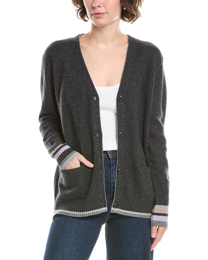 

Вайнэк кардиган из шерсти и кашемира InCashmere, серый