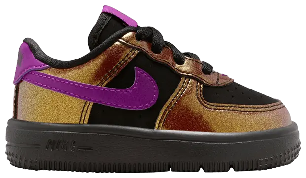 

Кроссовки Nike Air Force 1Gold Black Bold Berry'