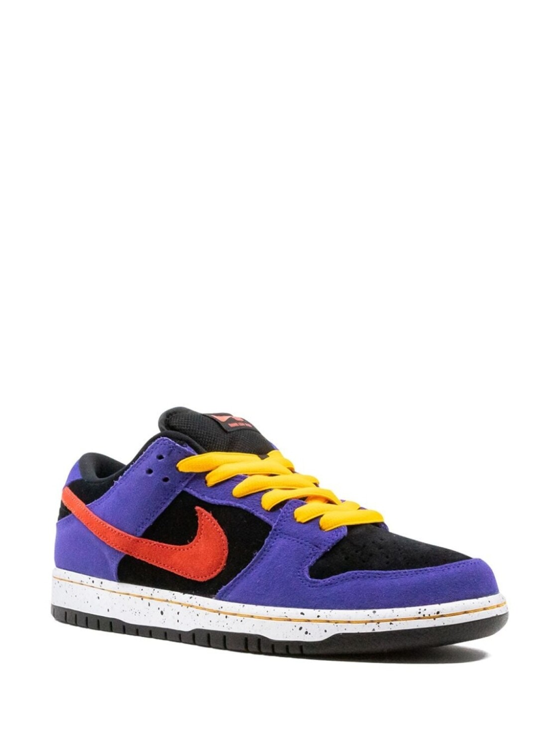 Кроссовки Nike SB Dunk Low, фиолетовый/черный/красный/желтый — фото 2