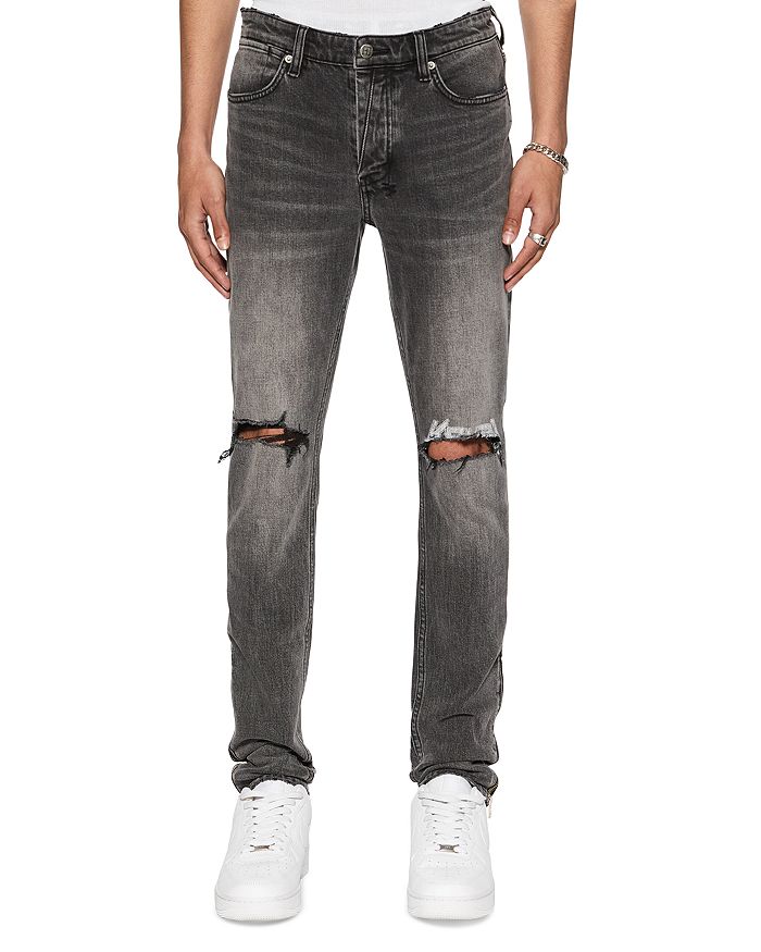 

Джинсы Van Winkle Electric Chamber Skinny черного цвета Ksubi, серый