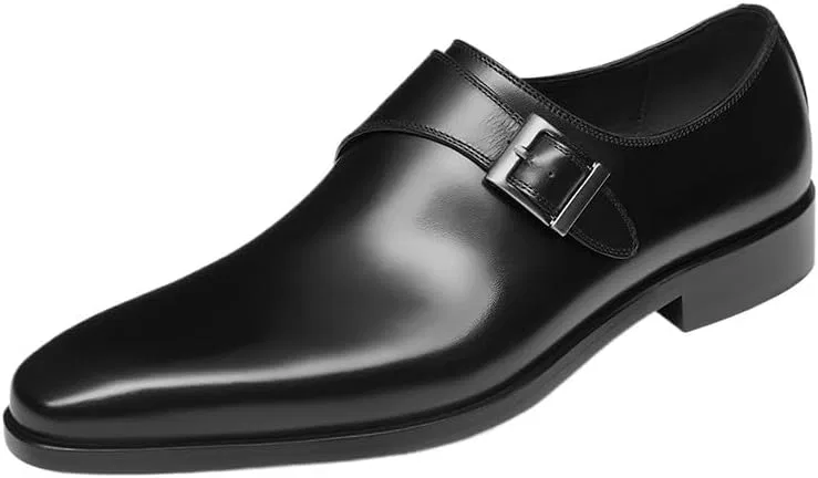 Лоферы кожаные Oxford Dress Shoes, Black UOPYNE