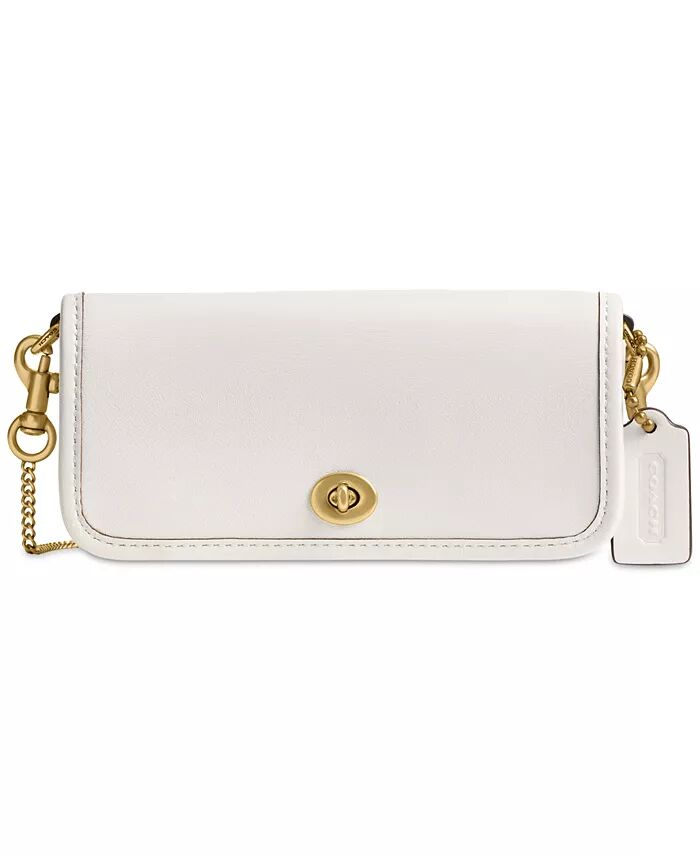 

Сумка Mini Dinky Bag из искусственной кожи 14 COACH, белый