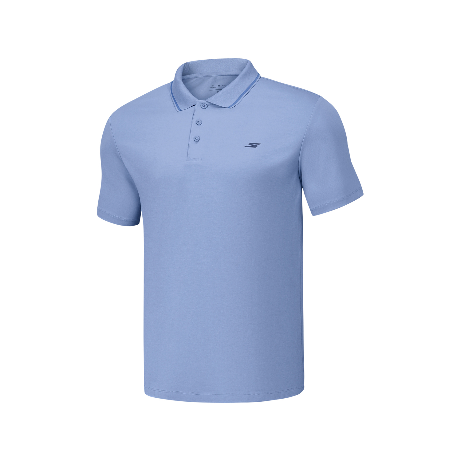 

Skechers Поло мужское Pastoral Blue, Синий, Skechers Поло мужское Pastoral Blue