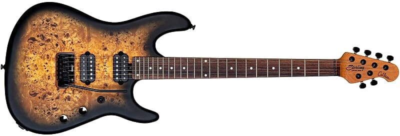 

Электрогитара Sterling by Music Man Jason Richardson 6 String Guitar, Natural Burl