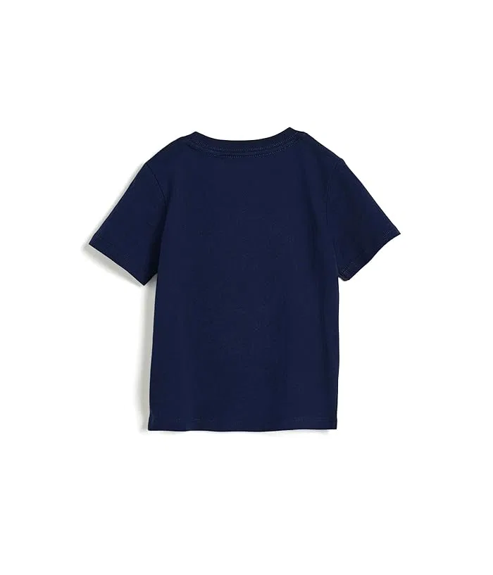Футболка хлопковая Logo Cotton Jersey Tee Polo Ralph Lauren Kids, Refined Navy 2 — фото 2