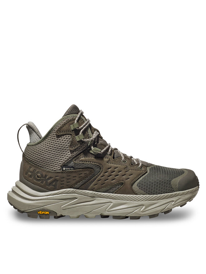 

Треккинговые кроссовки Anacapa 2 Mid Gtx GORE-TEX 1141633 Hoka, хаки
