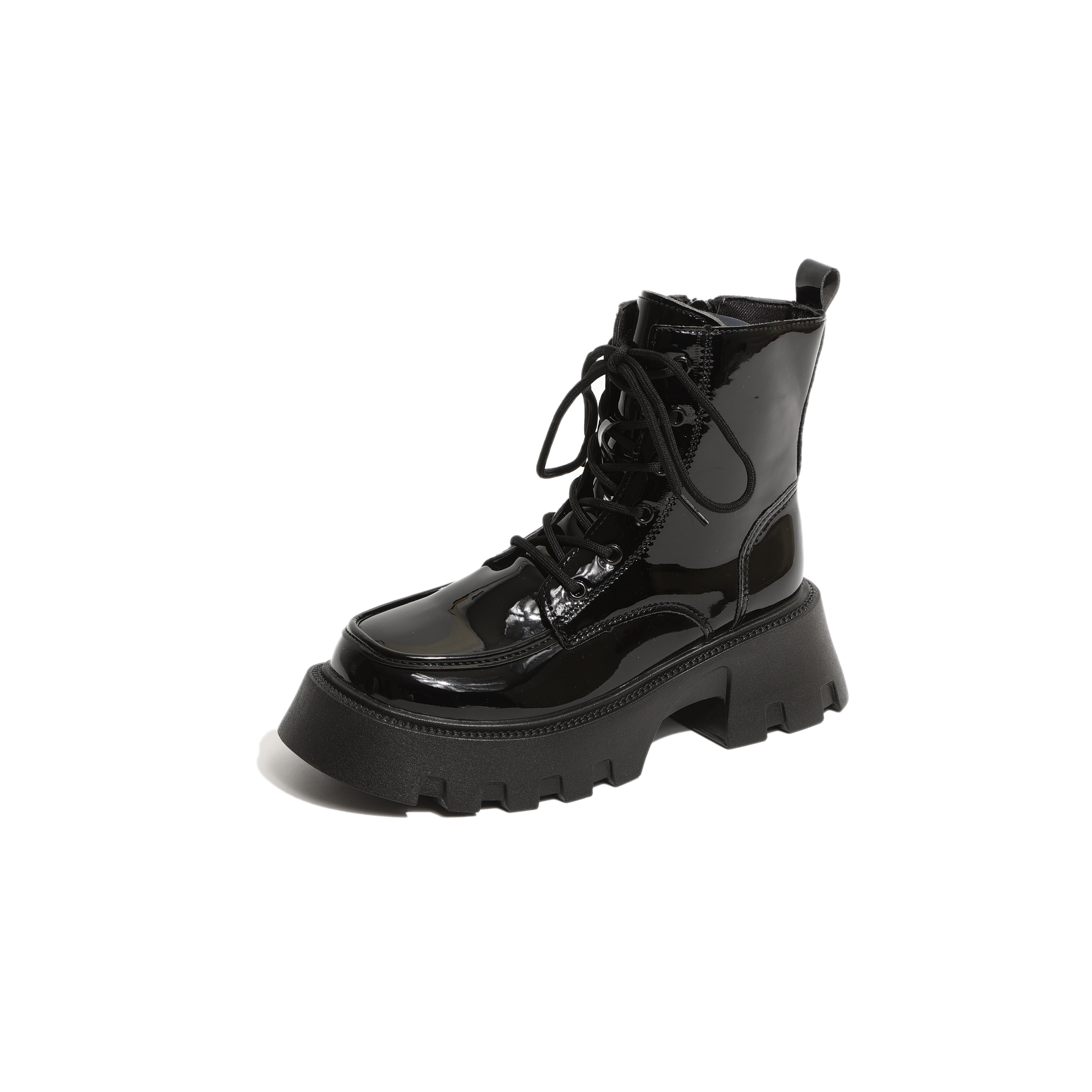 

Ботинки Martin Boot женские Nunz, цвет Gloss Black