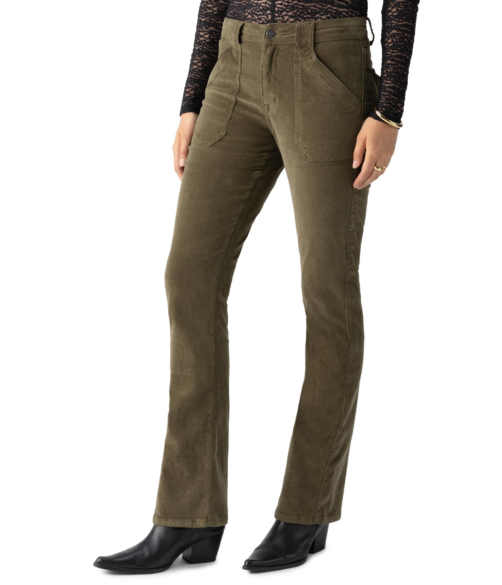 

Брюки Sanctuary Corduroy Hayden Bootcut, Burnt Olive