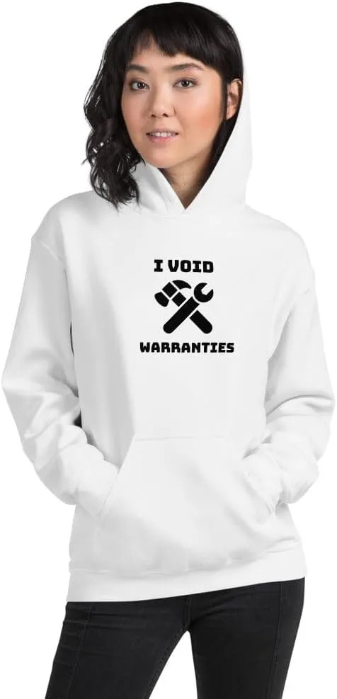 generic Толстовка I void warranties (черный текст) — фото 2