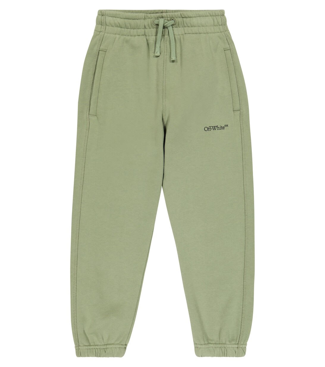 

Хлопковые спортивные штаны с логотипом Off-White, светло-зеленый, Белый, Хлопковые спортивные штаны с логотипом Off-White, светло-зеленый