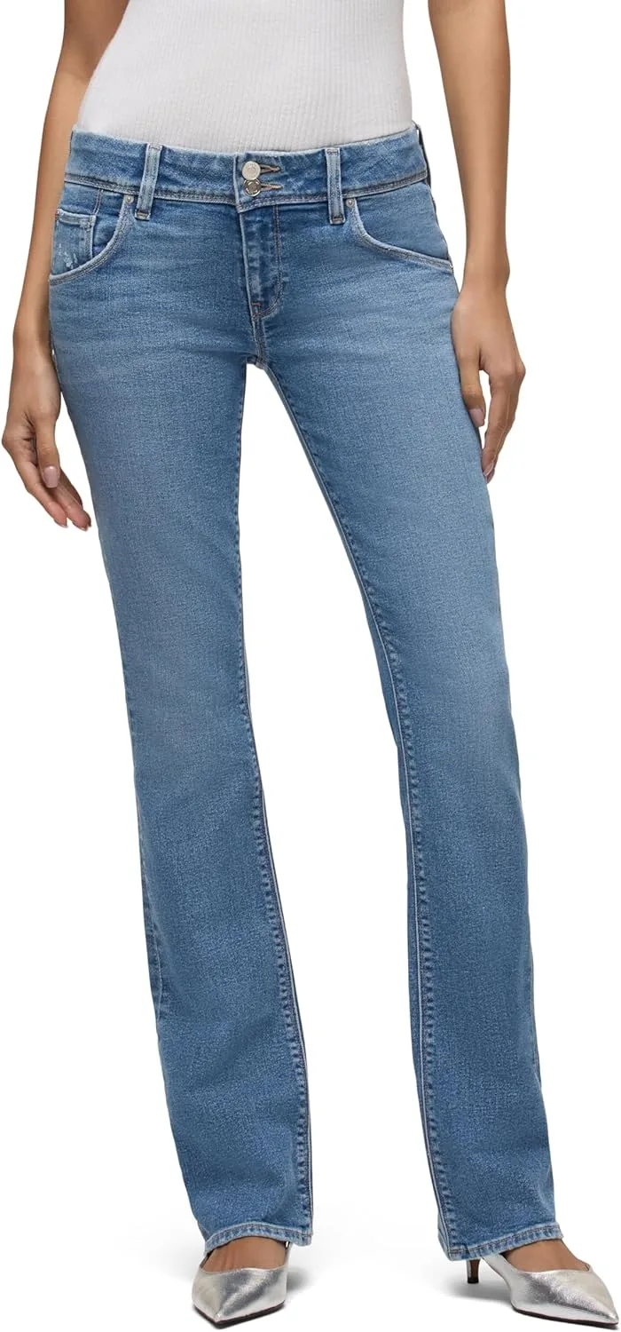 

Женские джинсы HUDSON Beth Baby Bootcut с задними карманами-клапанами