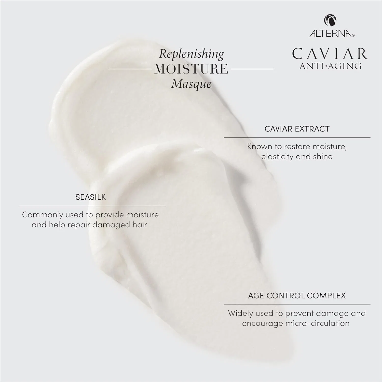 Маска для волос Alterna Caviar Replenishing Treatment Masque, 161 г Alterna — фото 3