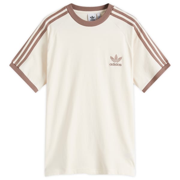 

Футболка с тремя полосками Adidas, белый