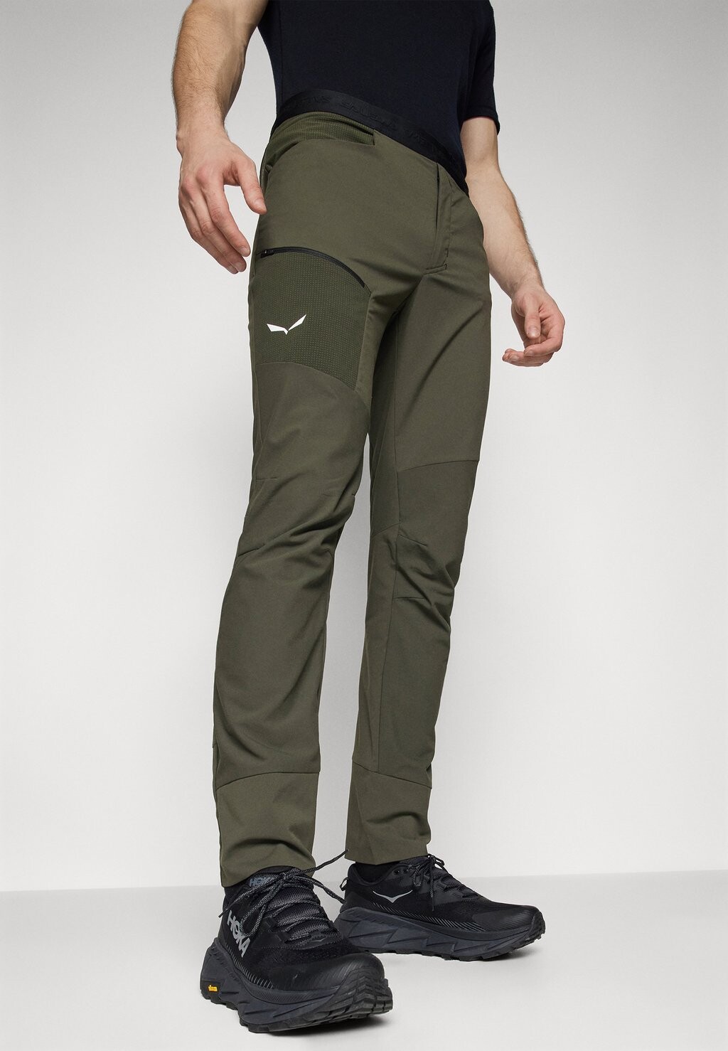 

Уличные брюки Agner Light Pants Salewa, темно-зеленый