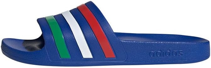 

Сандалии adidas Adilette Aqua для взрослых, унисекс, белый/синий/зеленый