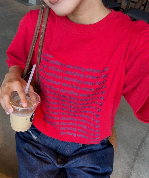 

Футболка с коротким рукавом и принтом CIAOPANIC TYPY, красная, Красный, Футболка с коротким рукавом и принтом CIAOPANIC TYPY, красная