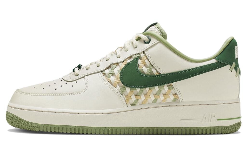 

Nike Air Force 1 Low '07 Premium NAI-KE Bamboo Weave Sail Light Bone и Gorge Green, Серый, Nike Air Force 1 Low '07 Premium NAI-KE Bamboo Weave Sail Light Bone и Gorge Green