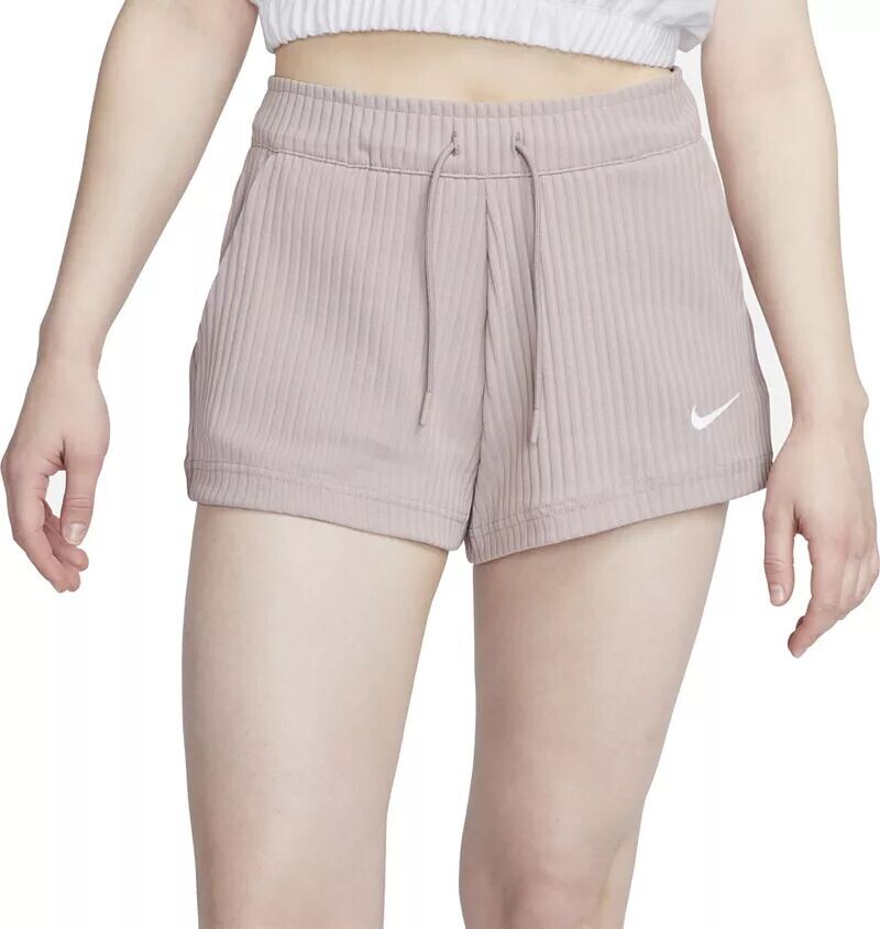 

Женские шорты из джерси в рубчик с высокой талией Nike Sportswear