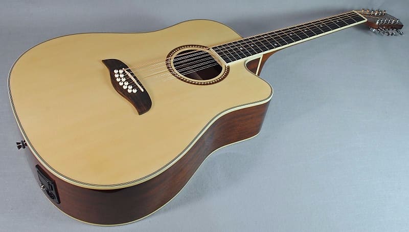 

Акустическая гитара Oscar Schmidt OD312CE Dreadnought Cutaway Style Mahogany Neck 12-Strings Acoustic-Electric Guitar