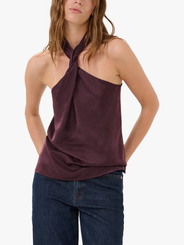 

Камуфляжный топ эстель халтернек MY ESSENTIAL WARDROBE, цвет Mid Brown